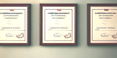 certificates 400x200